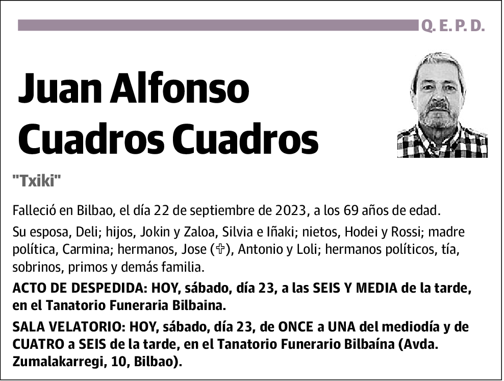 Juan Alfonso Cuadros Cuadros