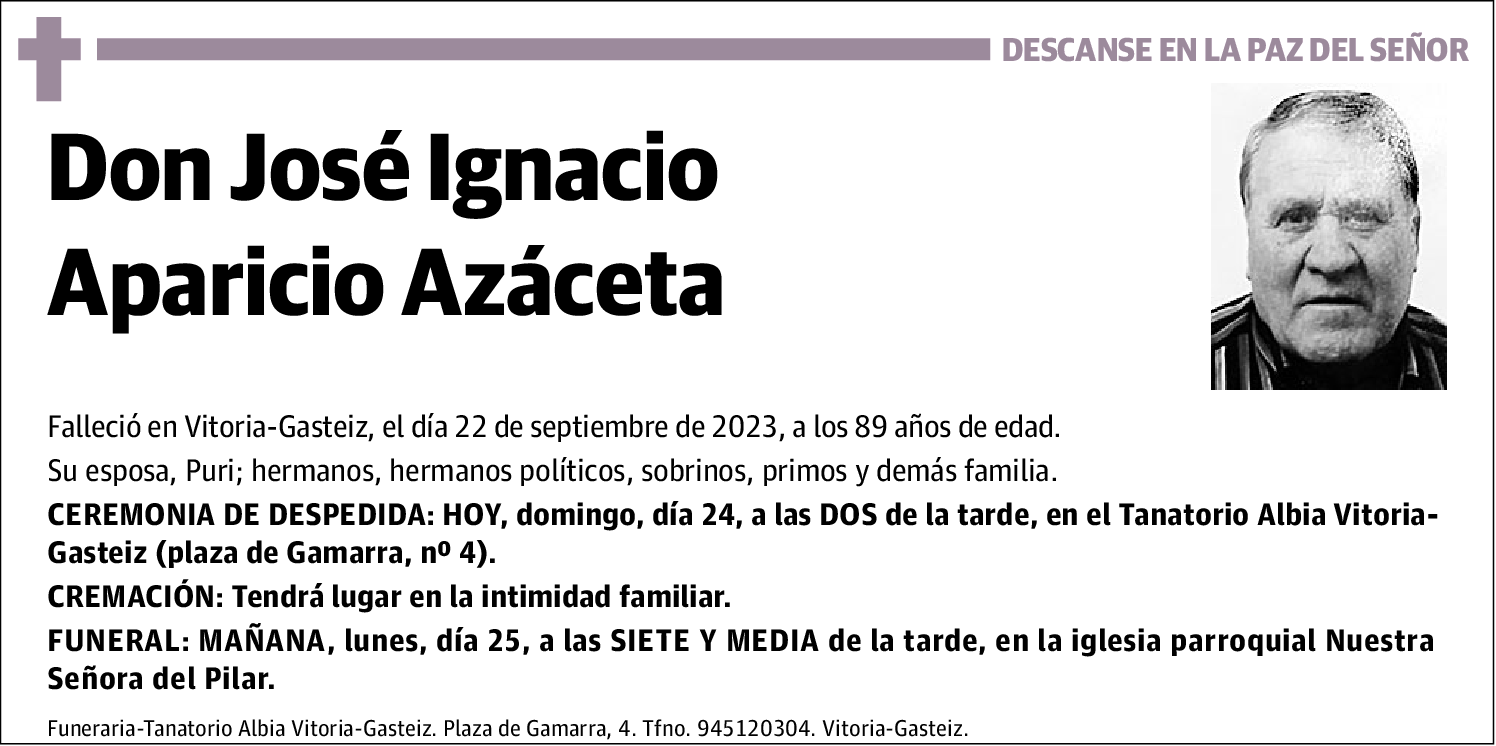 José Ignacio Aparicio Azáceta