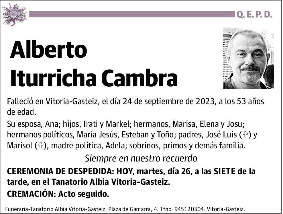 Alberto Iturricha Cambra