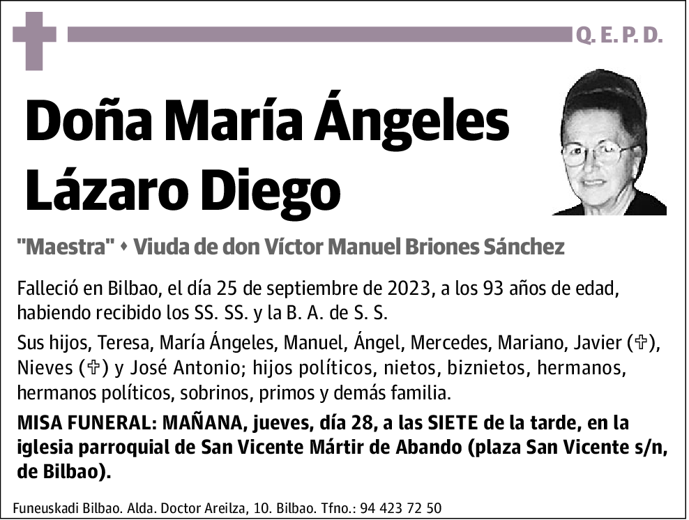 María Ángeles Lázaro Diego