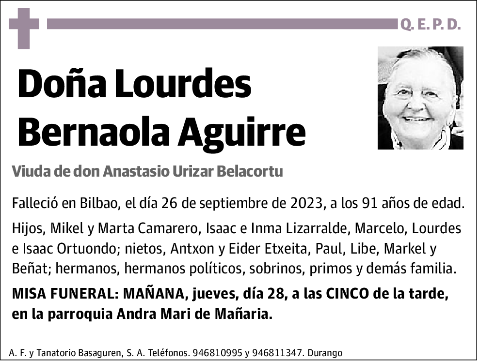 Lourdes Bernaola Aguirre