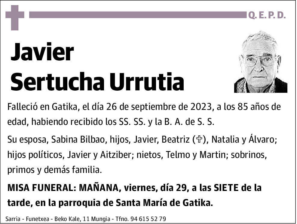 Javier Sertucha Urrutia