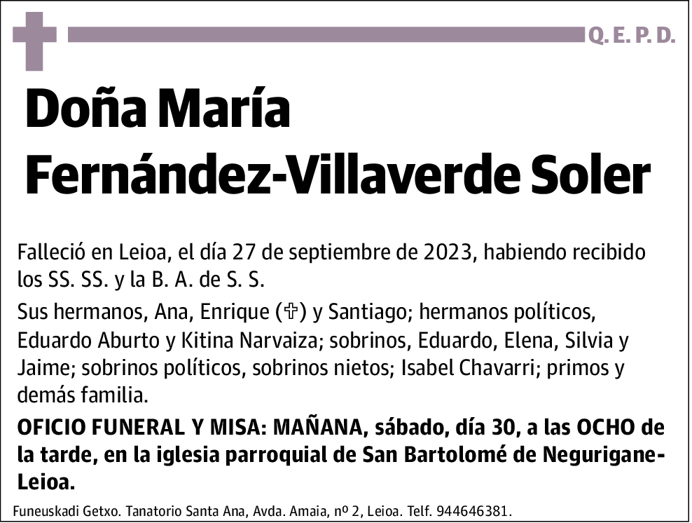 María Fernández-Villaverde Soler