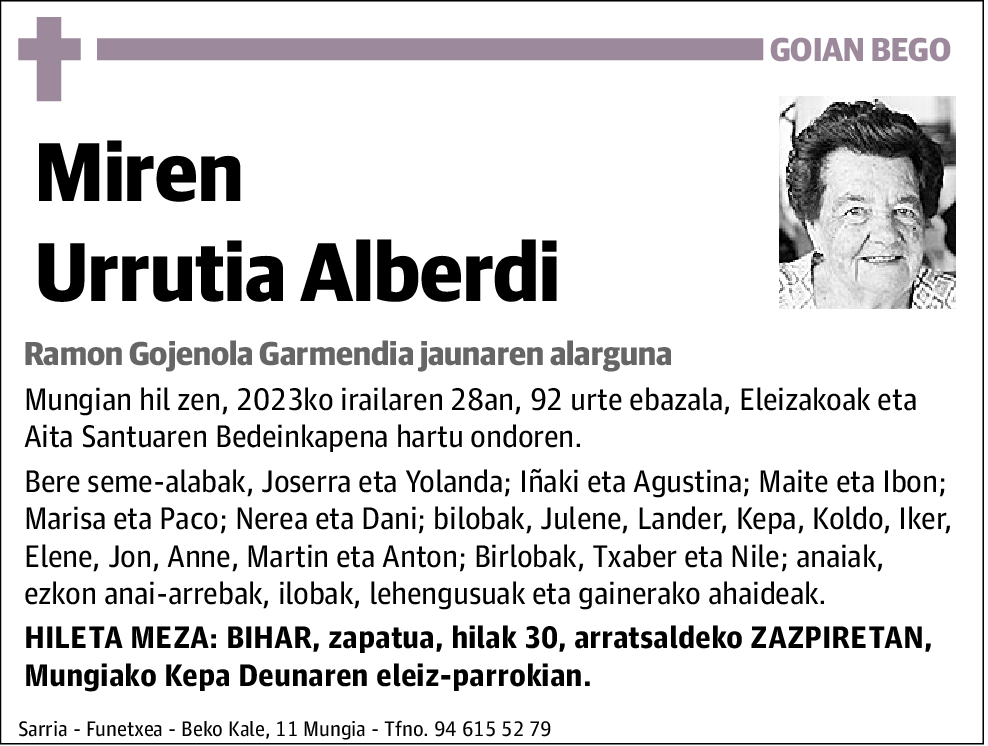 Miren Urrutia Alberdi