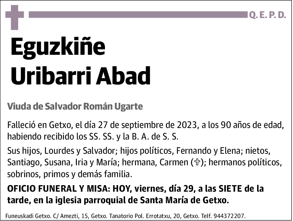 Eguzkiñe Uribarri Abad