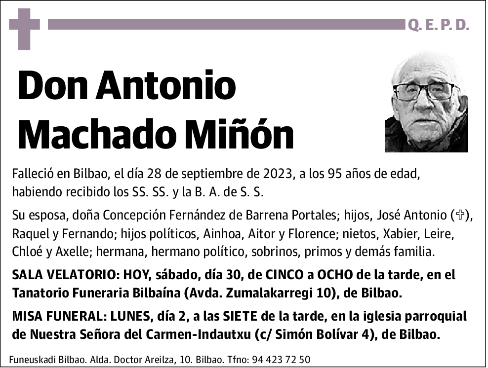 Antonio Machado Miñón