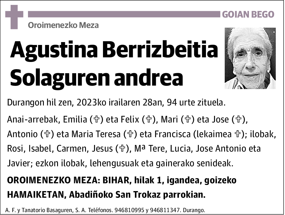 Agustina Berrizbeitia Solaguren