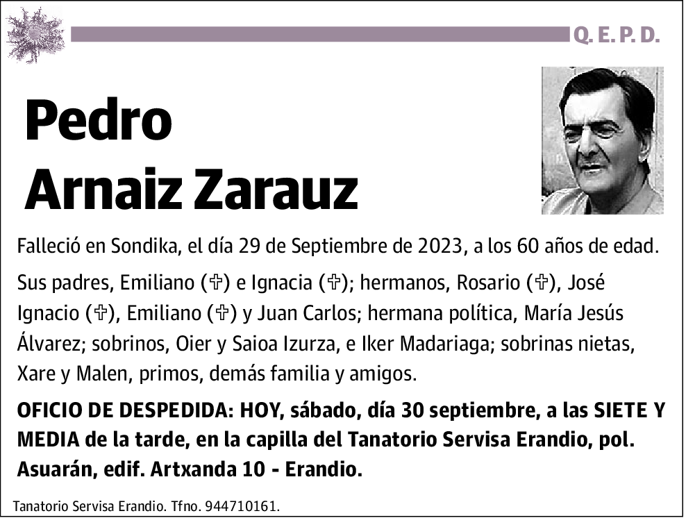 Pedro Arnaiz Zarauz