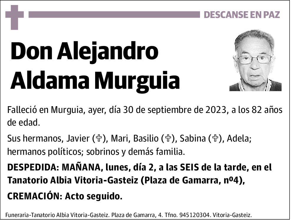 Alejandro Aldama Murguia