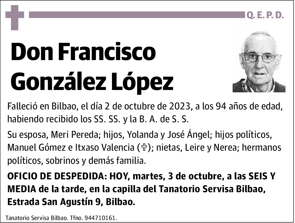 Francisco González López