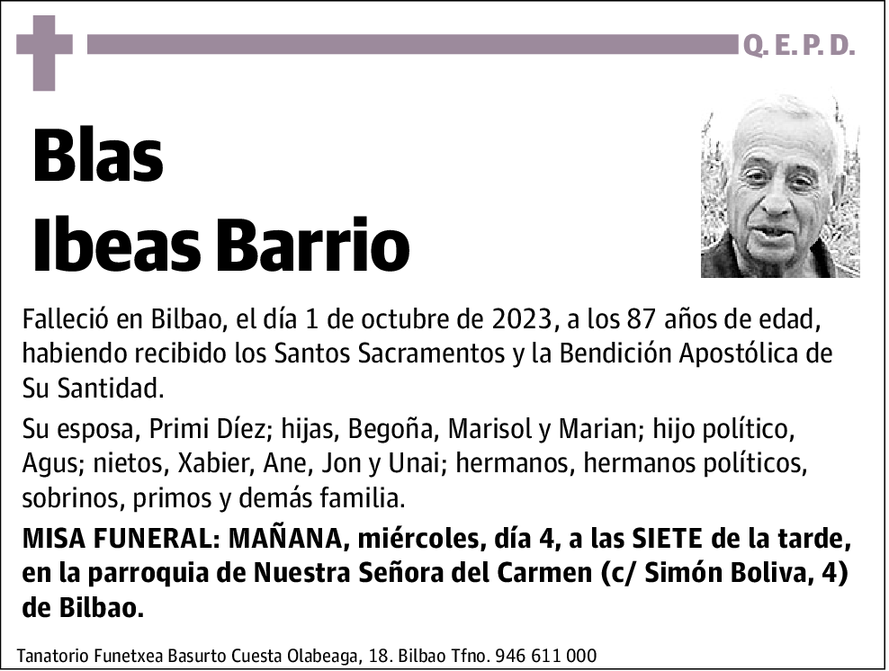 Blas Ibeas Barrio