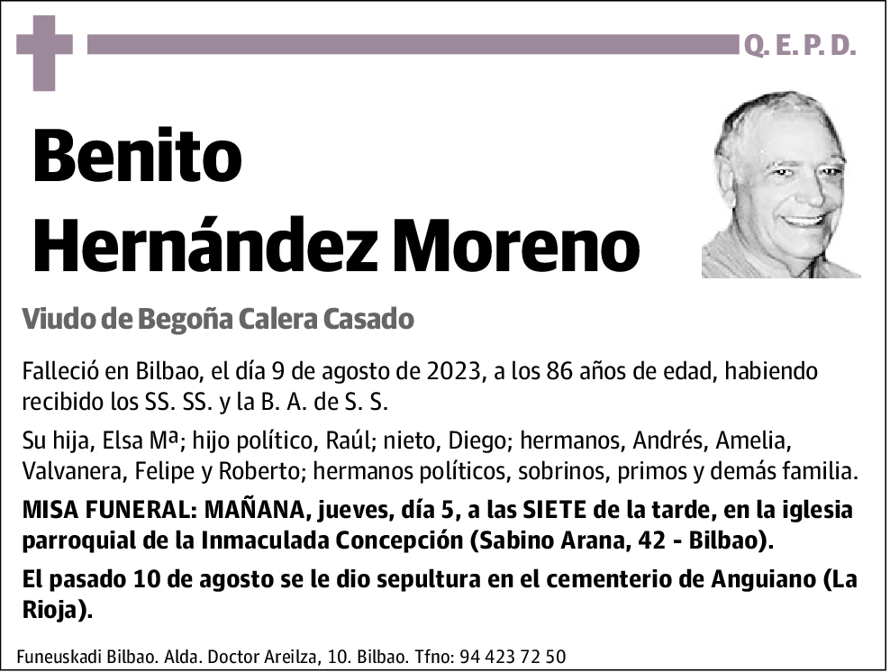 Benito Hernández Moreno