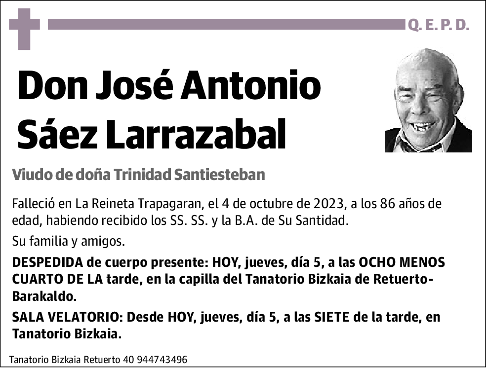 Jose Antonio Sáez Larrazabal