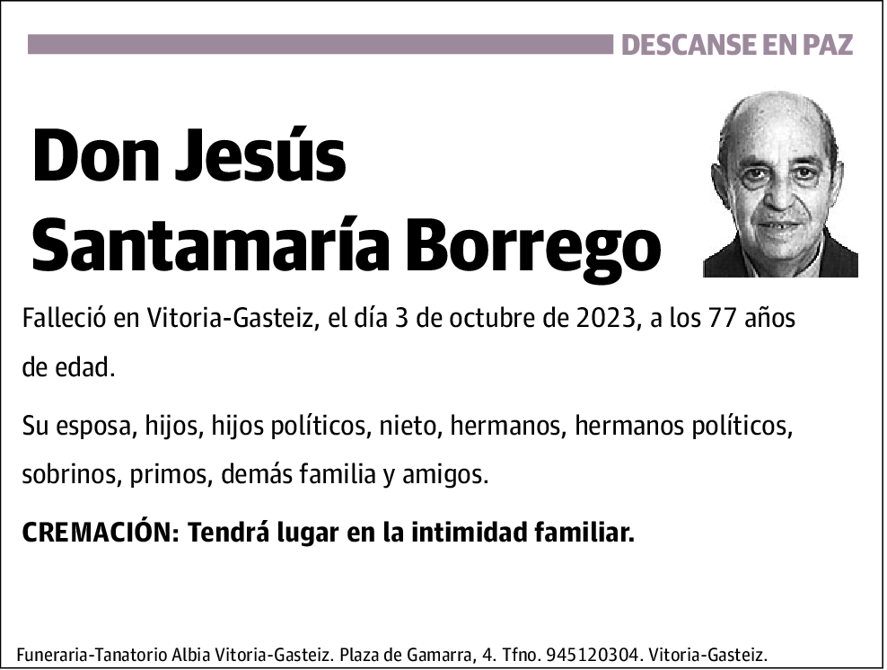 Jesús Santamaría Borrego