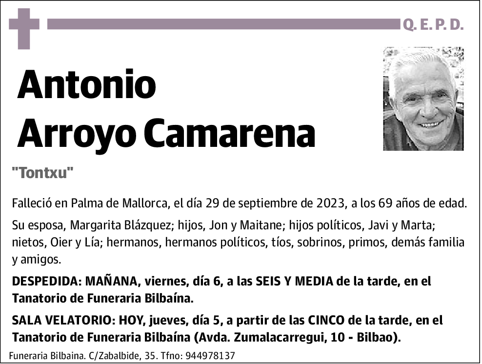 Antonio Arroyo Camarena