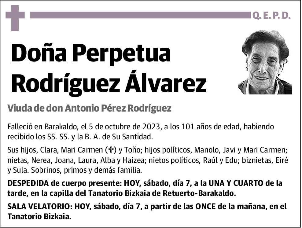 Perpetua Rodríguez Álvarez