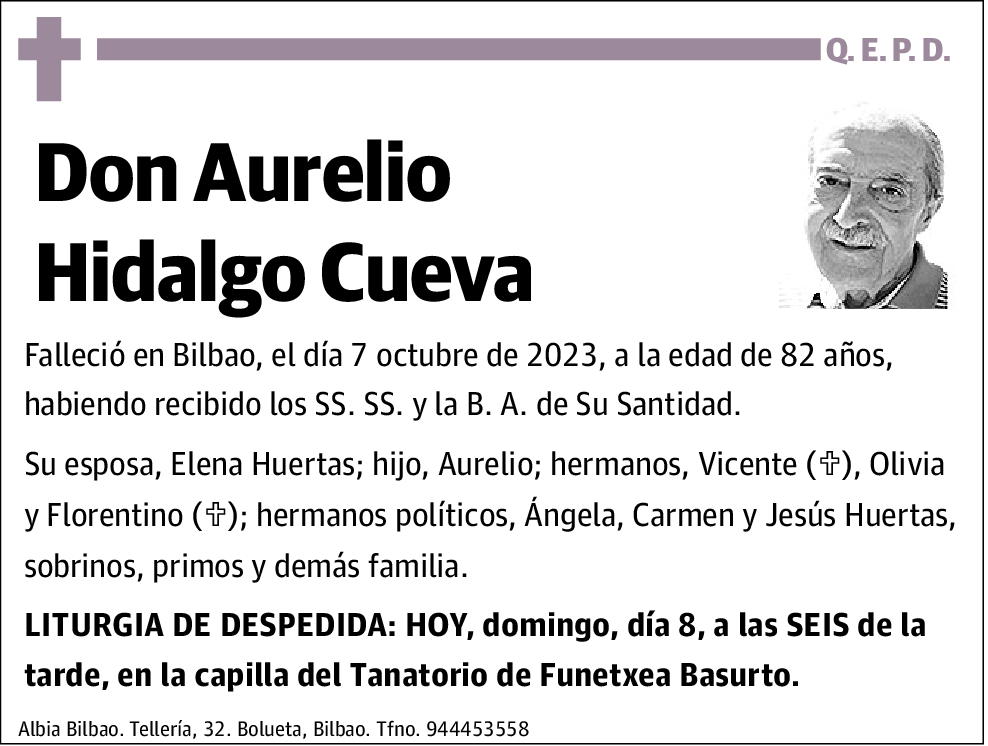 Aurelio Hidalgo Cueva