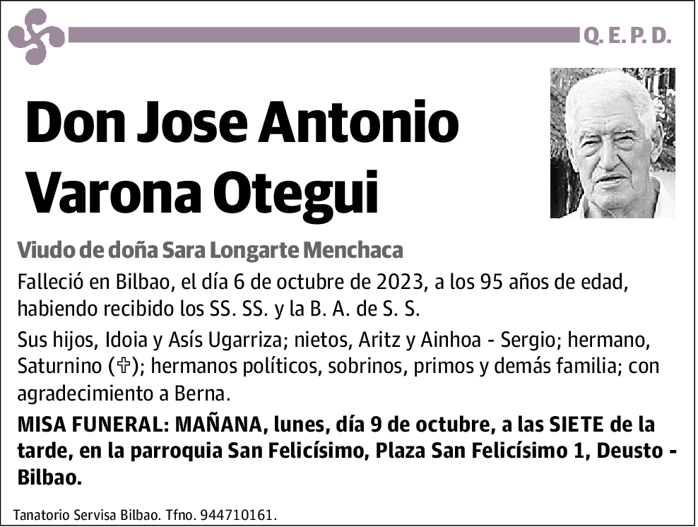 Jose Antonio Varona Otegui