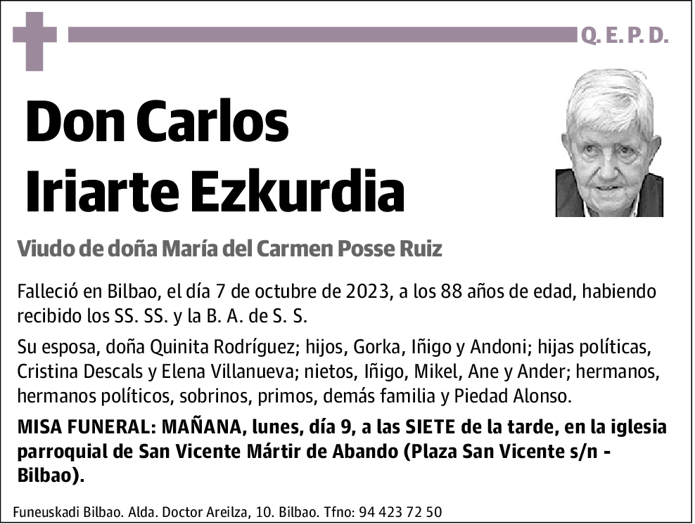 Carlos Iriarte Ezcurdia