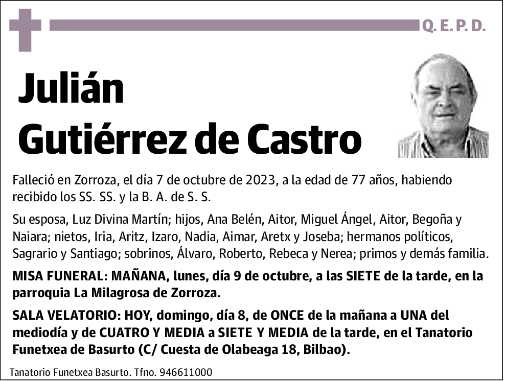 Julián Gutiérrez de Castro