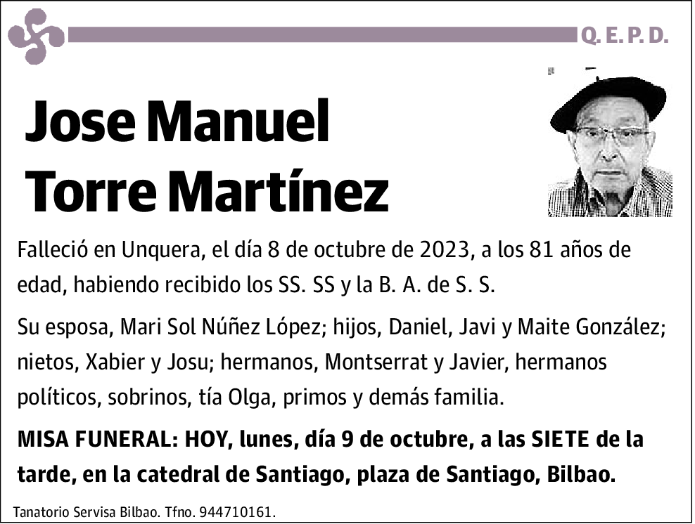 Jose Manuel Torre Martínez