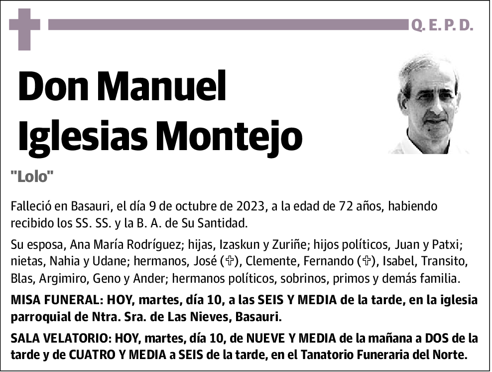 Manuel Iglesias Montejo