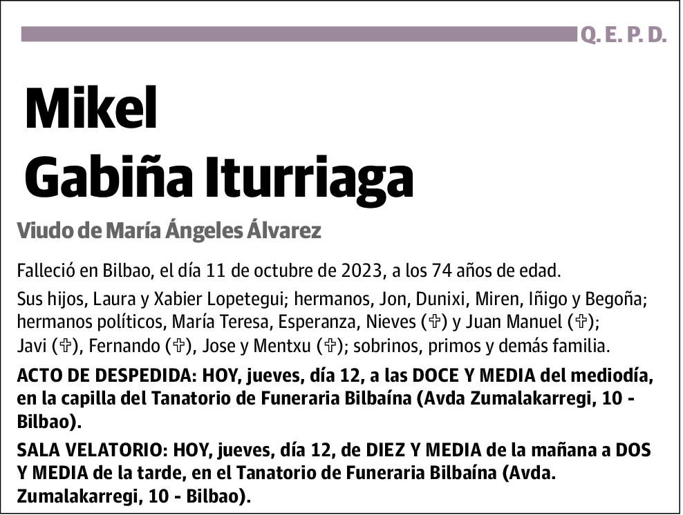 Mikel Gabiña Iturriaga