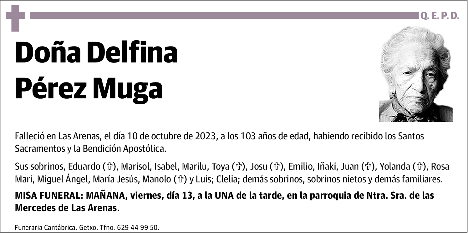 Delfina Pérez Muga