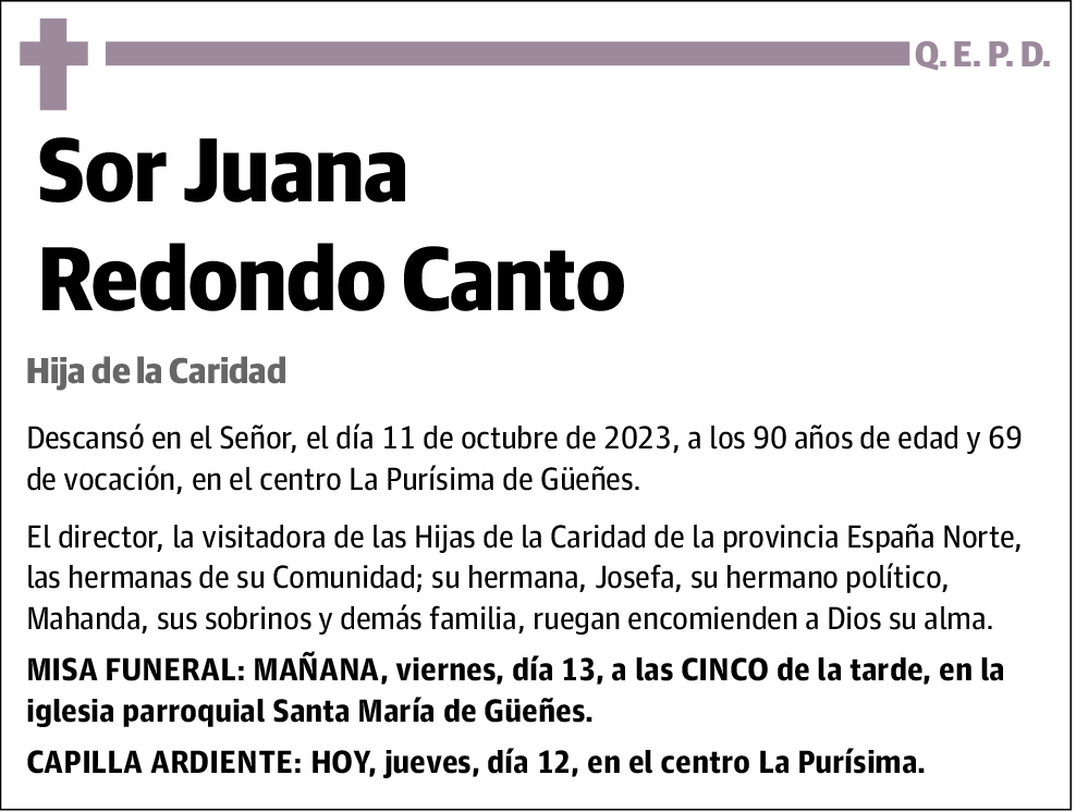 Juana Redondo Canto