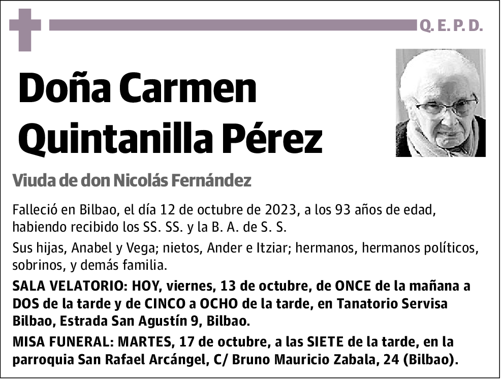 Carmen Quintanilla Pérez