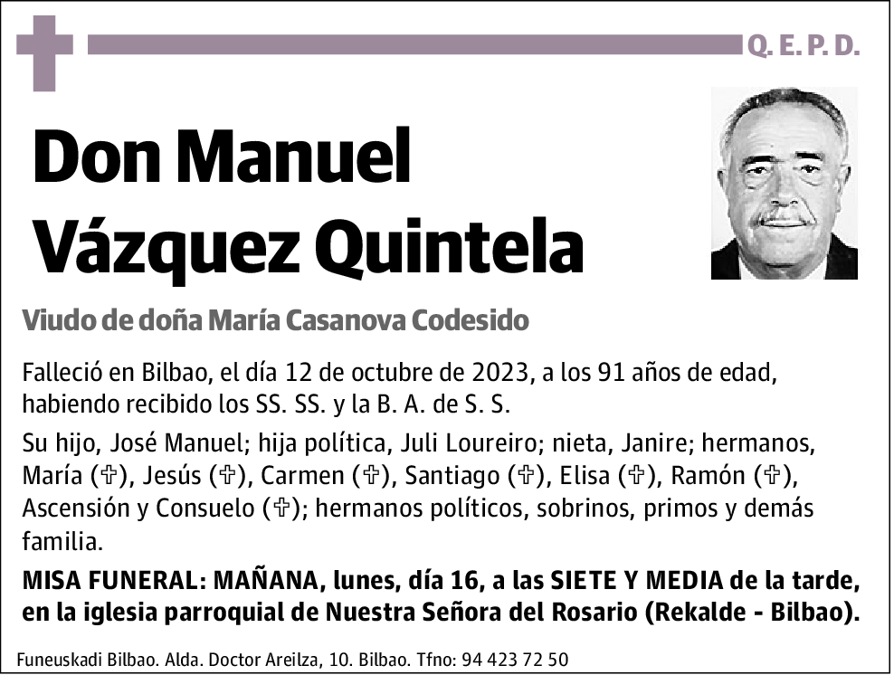 Manuel Vázquez Quintela