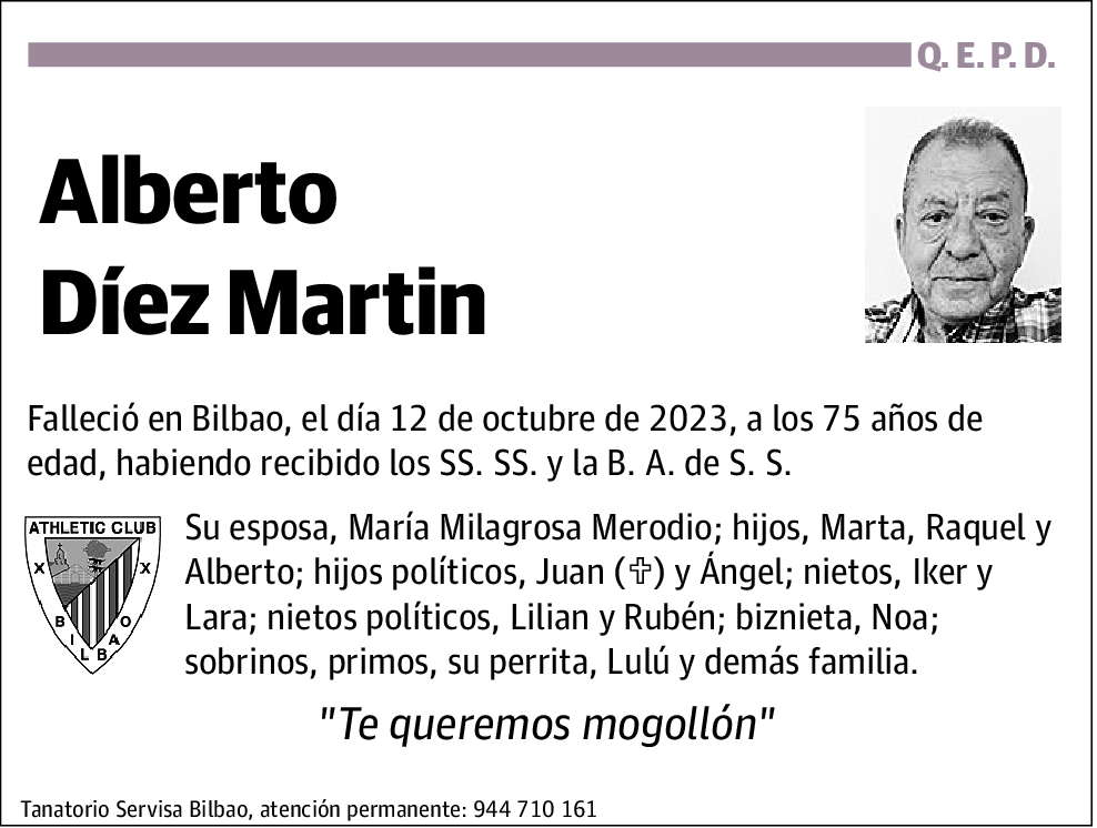 Alberto Díez Martin