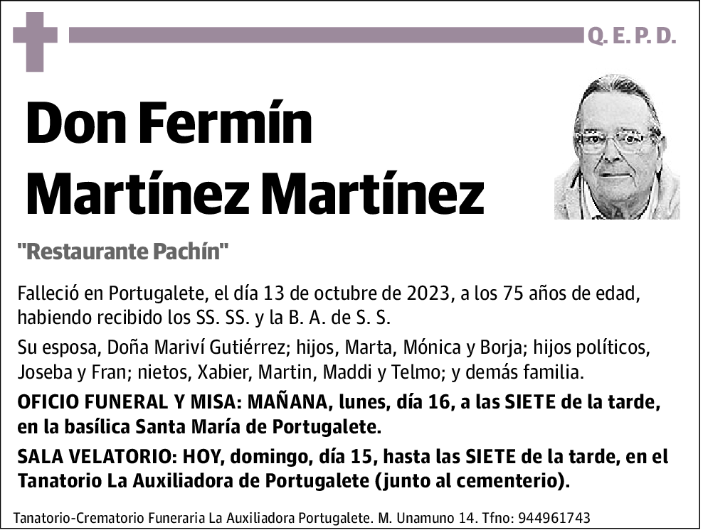 Fermín Martínez Martínez