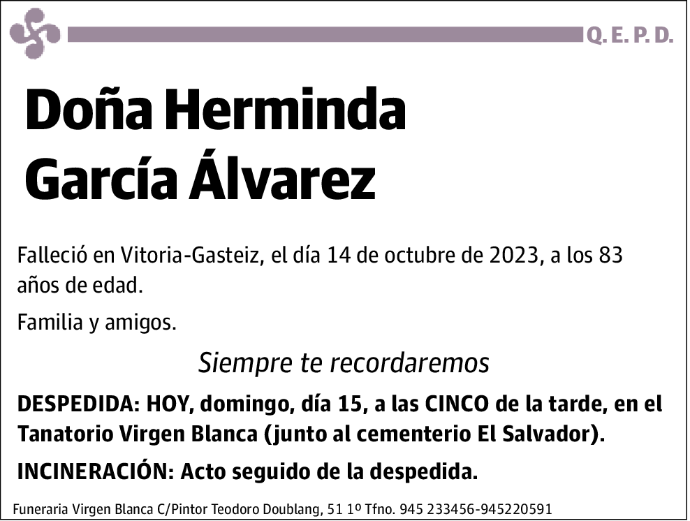 Herminda García Álvarez
