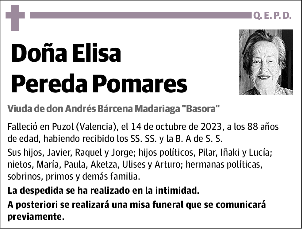 Elisa Pereda Pomares