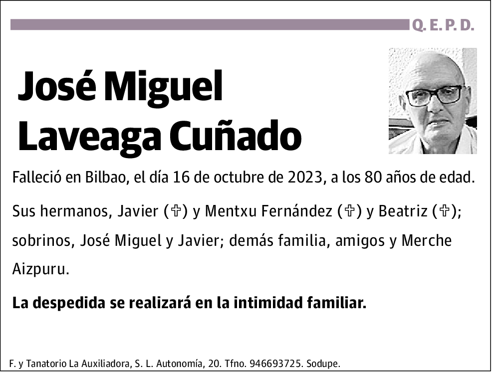 José Miguel Laveaga Cuñado