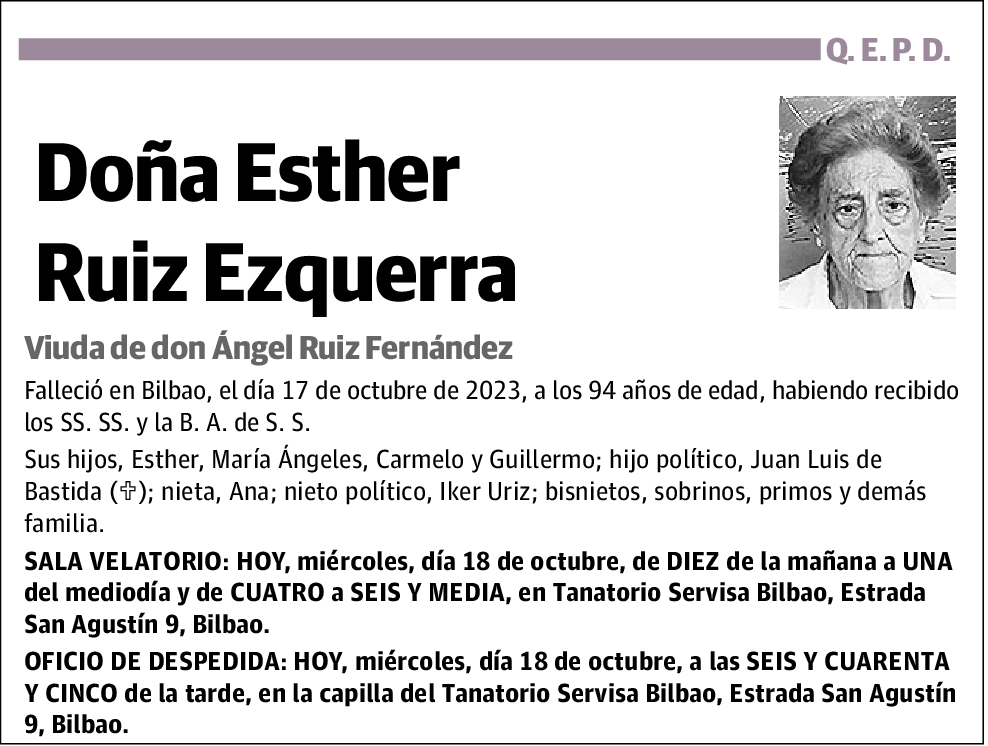 Esther Ruiz Ezquerra