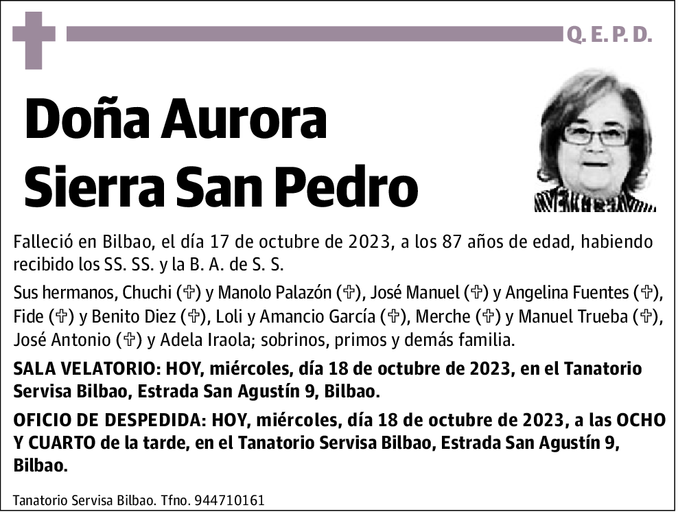 Aurora Sierra San Pedro