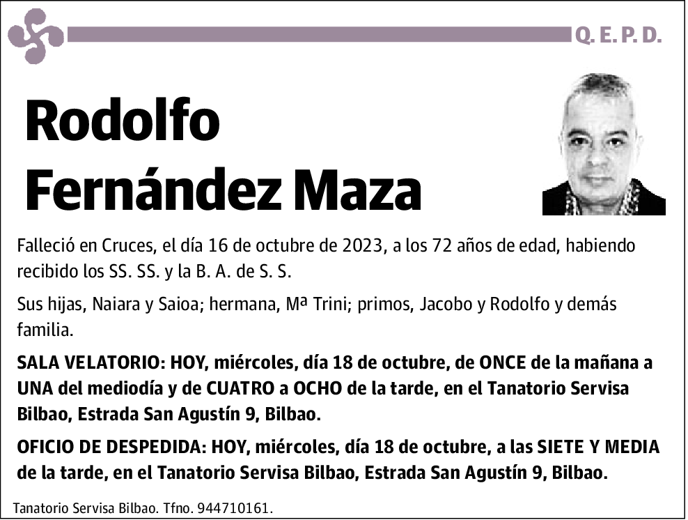 Rodolfo Fernández Maza