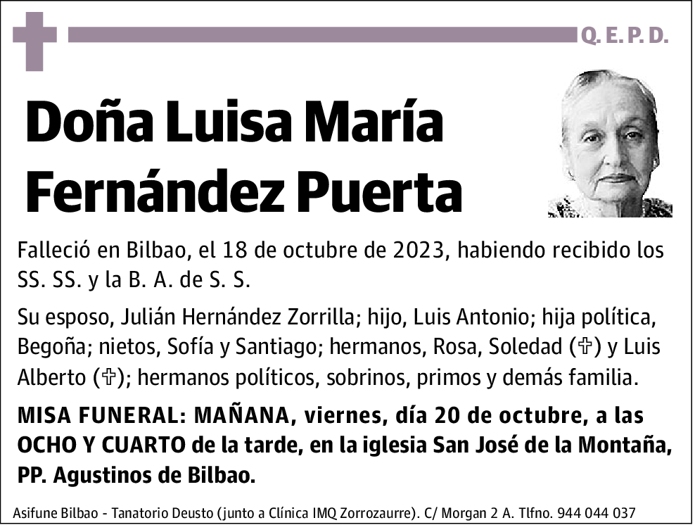 Luisa María Fernández Puerta