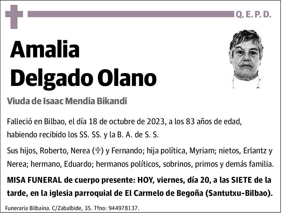 Amalia Delgado Olano