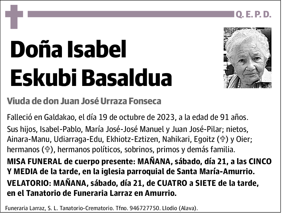 Isabel Eskubi Basaldua