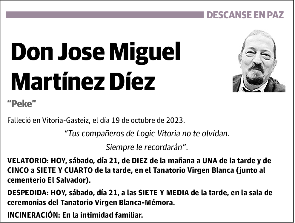 Jose Miguel Martínez Díez