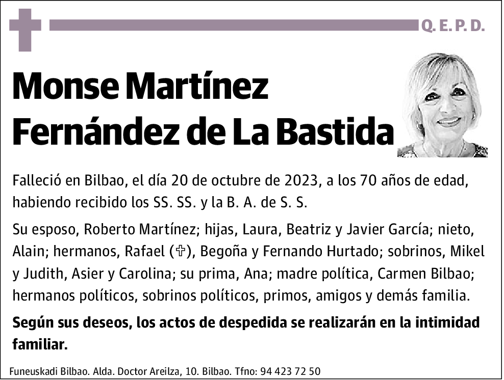 Monse Martínez Fernández de La Bastida