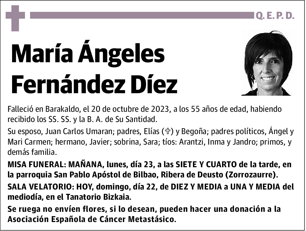 María Ángeles Fernández Díez