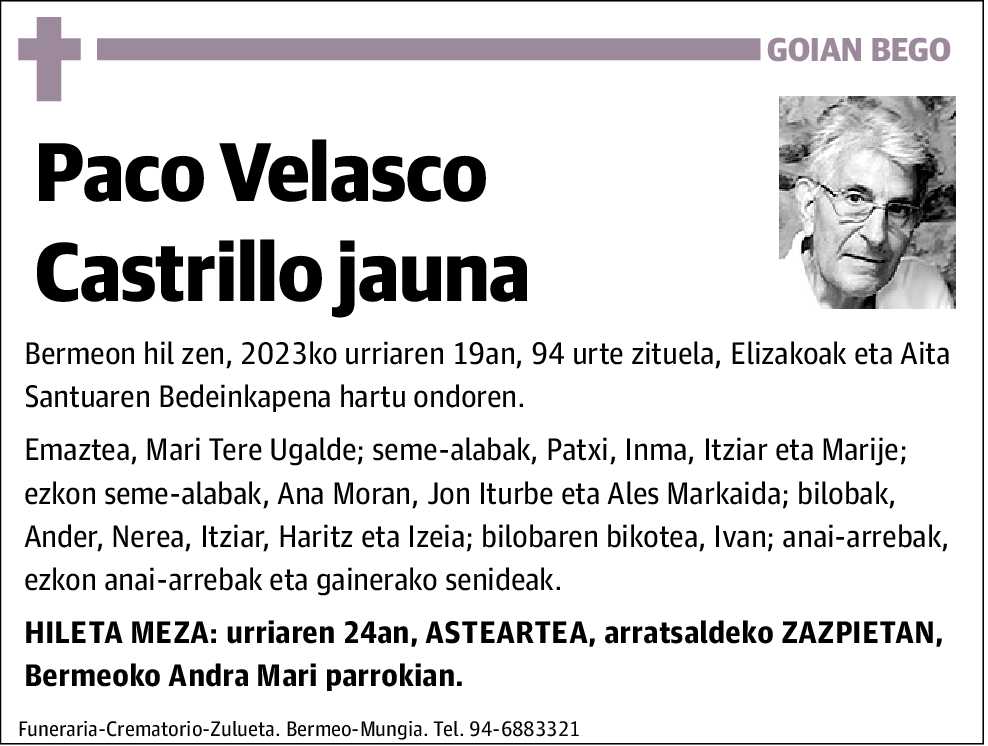 Paco Velasco Castrillo