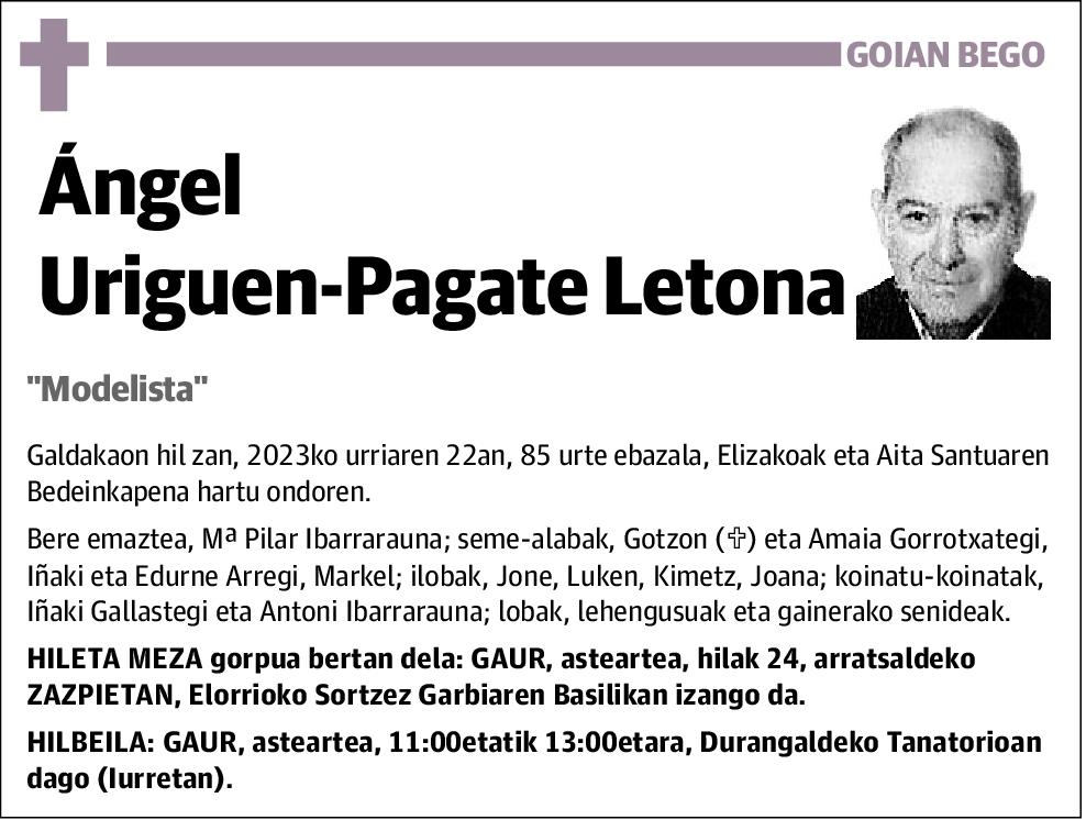 Ángel Uriguen-Pagate Letona