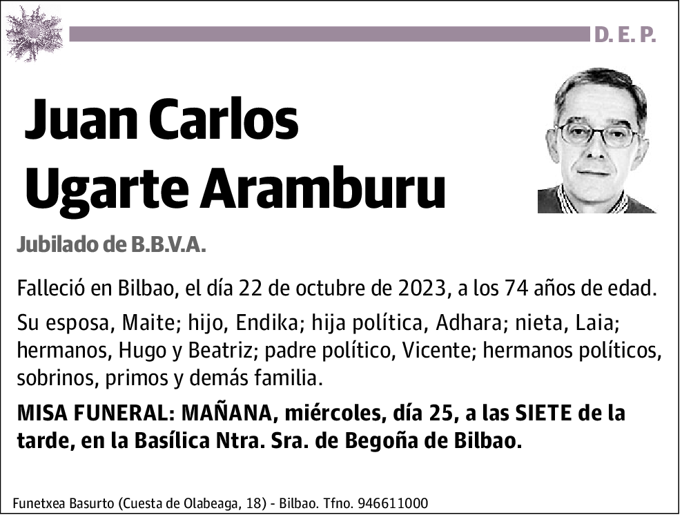 Juan Carlos Ugarte Aramburu