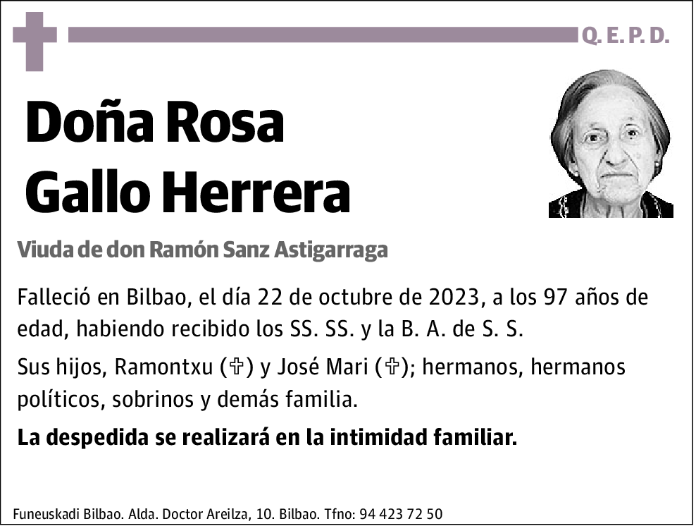 Rosa Gallo Herrera