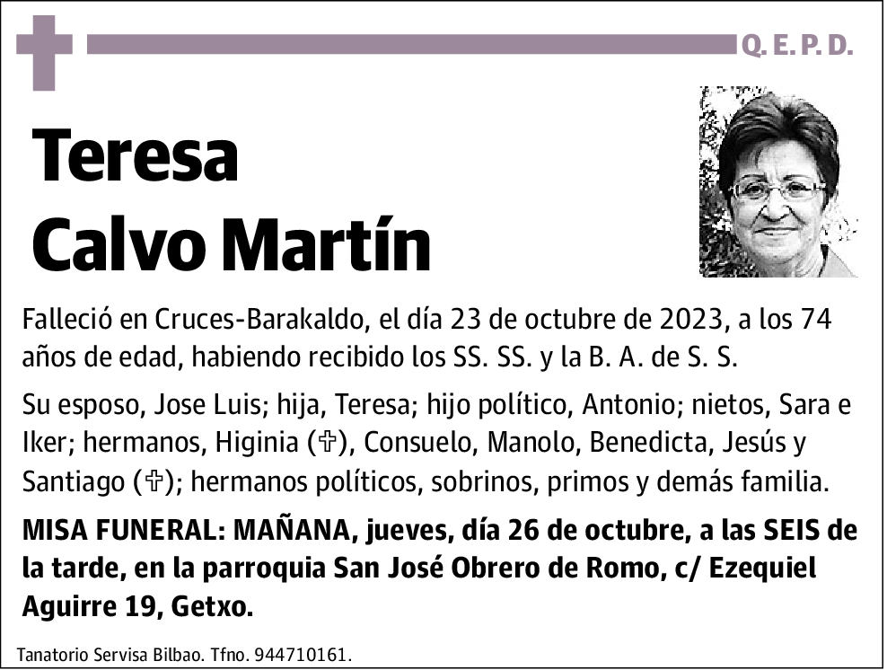 Teresa Calvo Martín